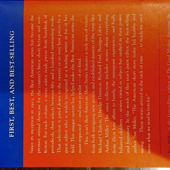 3 Book Lot | The Best American Short Stories | 2002 | 2008 | 2010 - Picture 3 of 5